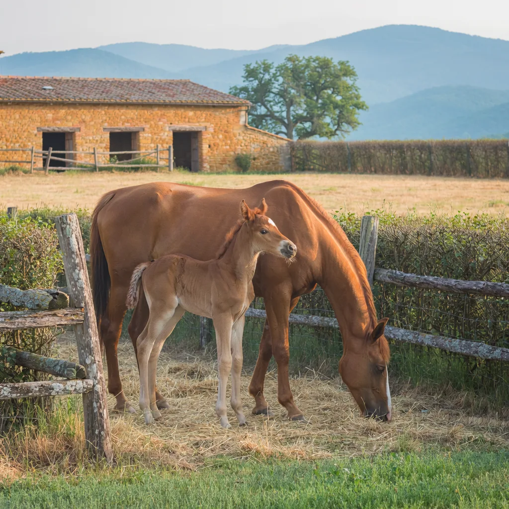 Élevage de chevaux, Haras des Roses, La Chapelle-de-la-Tour