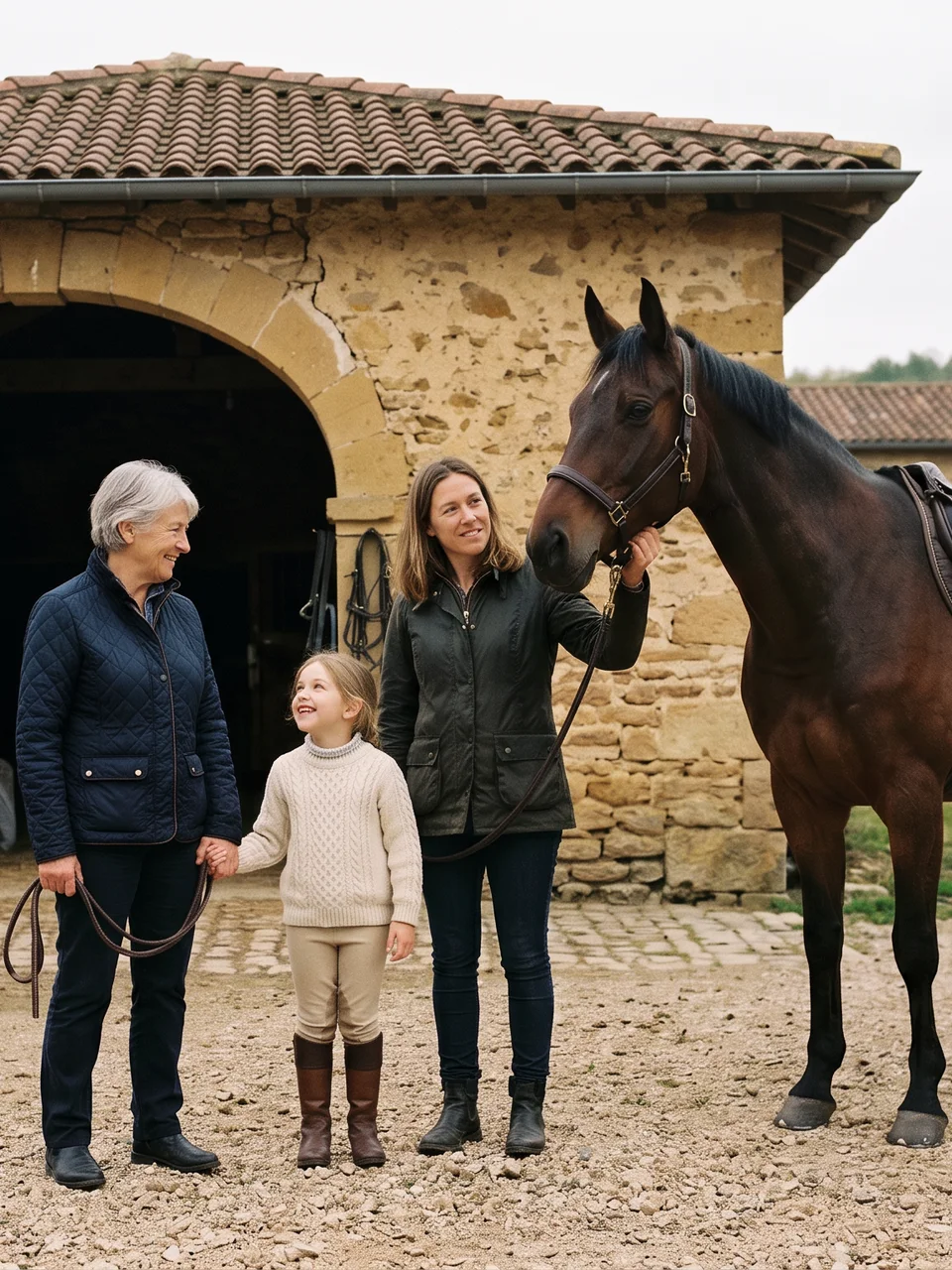L'équipe, Haras des Roses, centre équestre à La Chapelle-de-la-Tour